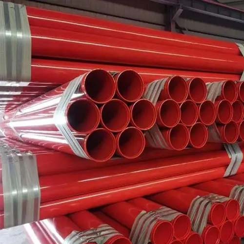 临夏涂塑钢管的摩擦阻力小的原因除了塑料涂层的表面光滑度外，还包括以下几个方面